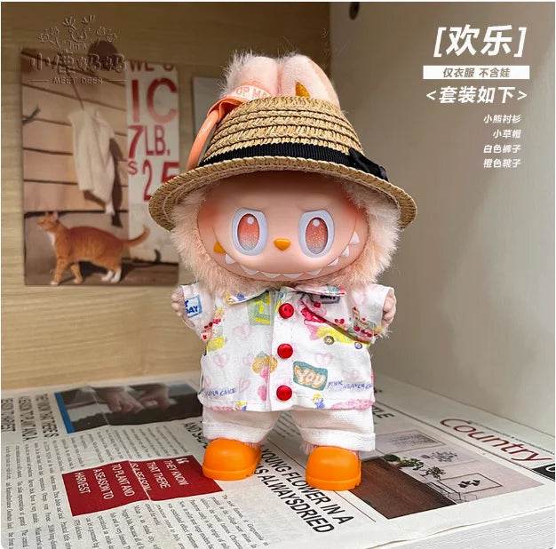 Only Clothes Labubu Clothes For 3.0 V3 Doll Outfit Accessories - ToylandEU