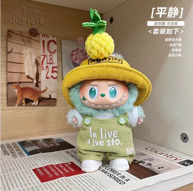 Only Clothes Labubu Clothes For 3.0 V3 Doll Outfit Accessories - ToylandEU