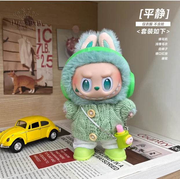 Only Clothes Labubu Clothes For 3.0 V3 Doll Outfit Accessories - ToylandEU