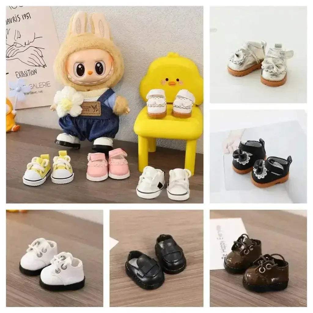 Only Shoes for 17cm Labubu Dolls Casual Sports Boots Accessories - ToylandEU