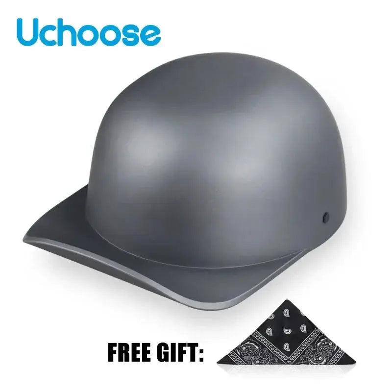  Open Face Half Motorcycle Helmet Lightweight Abs Shell -  ToylandEU™