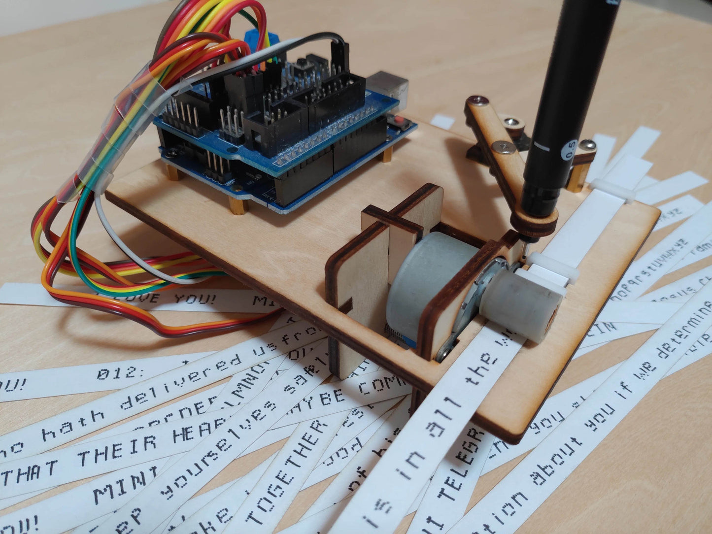 Open Source Arduino Writing Robot With Stepper Motor STEM - ToylandEU