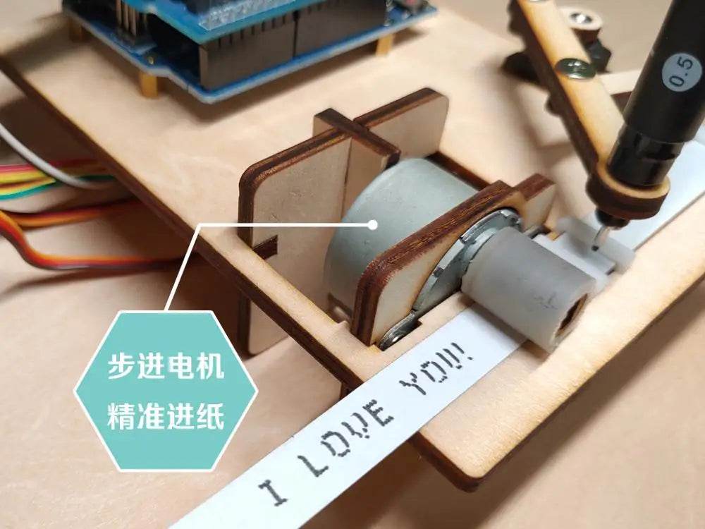 Open Source Arduino Writing Robot With Stepper Motor STEM - ToylandEU