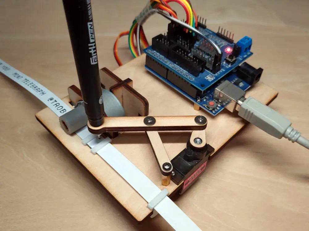 Open Source Arduino Writing Robot With Stepper Motor STEM - ToylandEU
