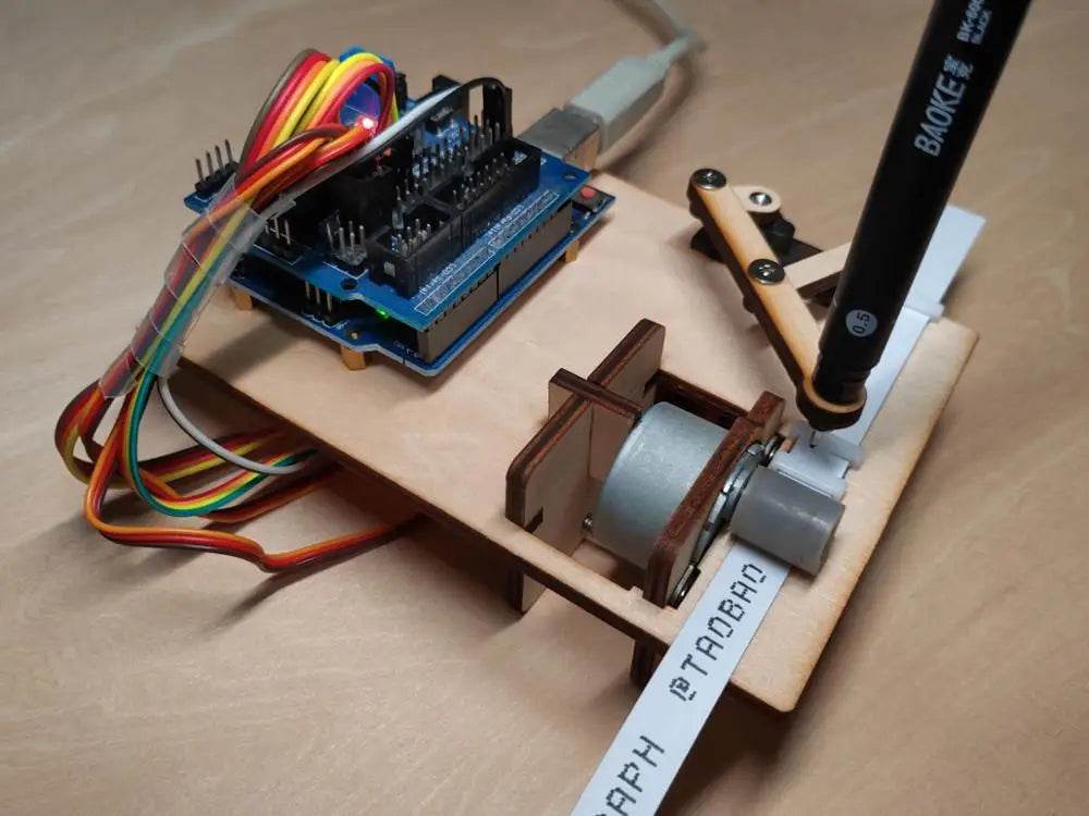 Open Source Arduino Writing Robot With Stepper Motor STEM - ToylandEU