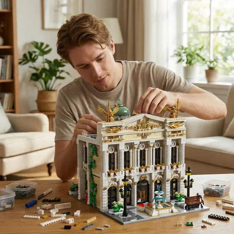 Opera House Architecture Building Blocks Lego Compatible Kit - ToylandEU