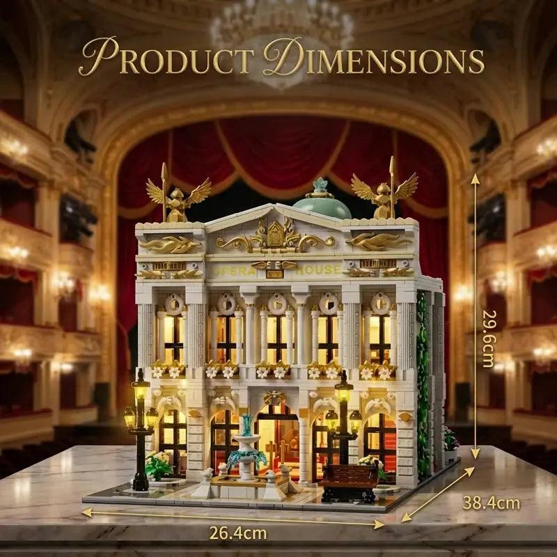  Opera House Building Set 4490 Pieces Lego Compatible -  ToylandEU™