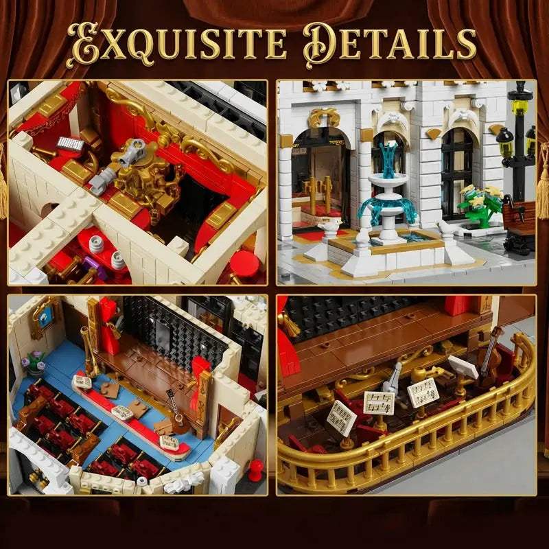 Opera House Building Set With 4490 Pieces Lego Compatible - ToylandEU