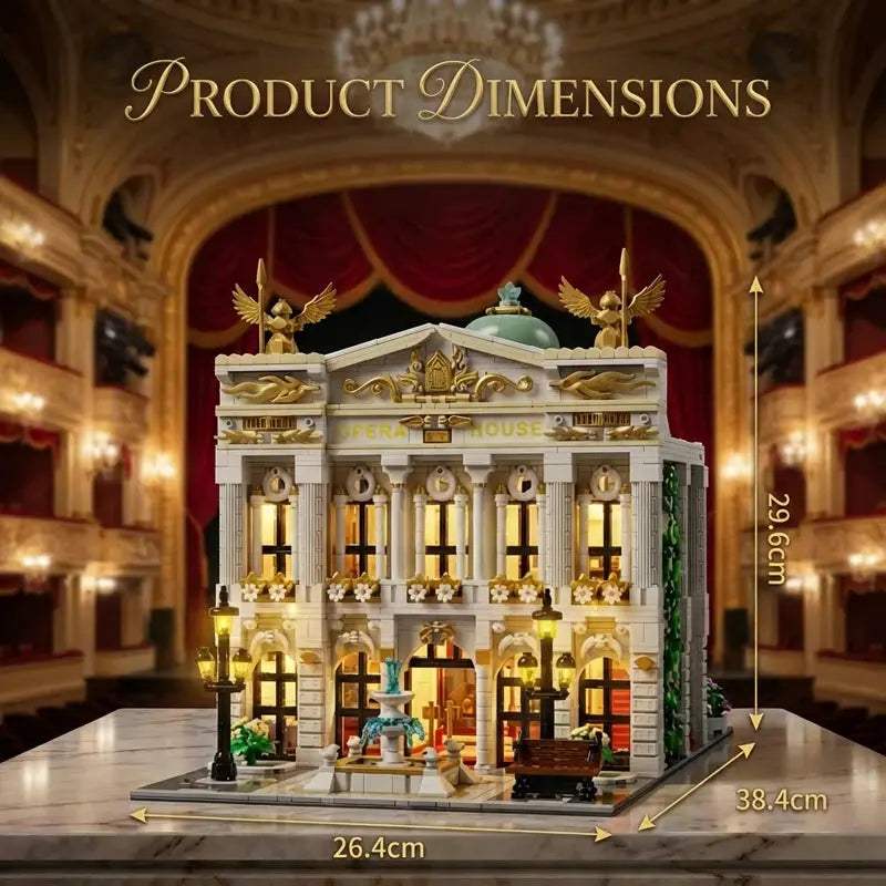 Opera House Building Set With 4490 Pieces Lego Compatible - ToylandEU