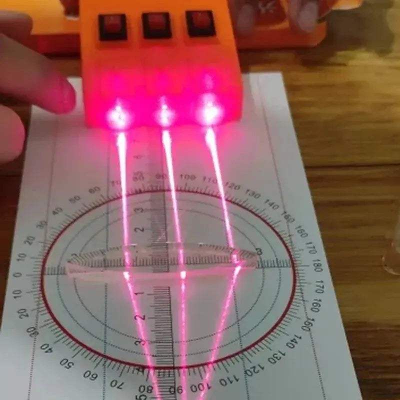 Optics Experiment Kit With Convex And Concave Lenses - ToylandEU