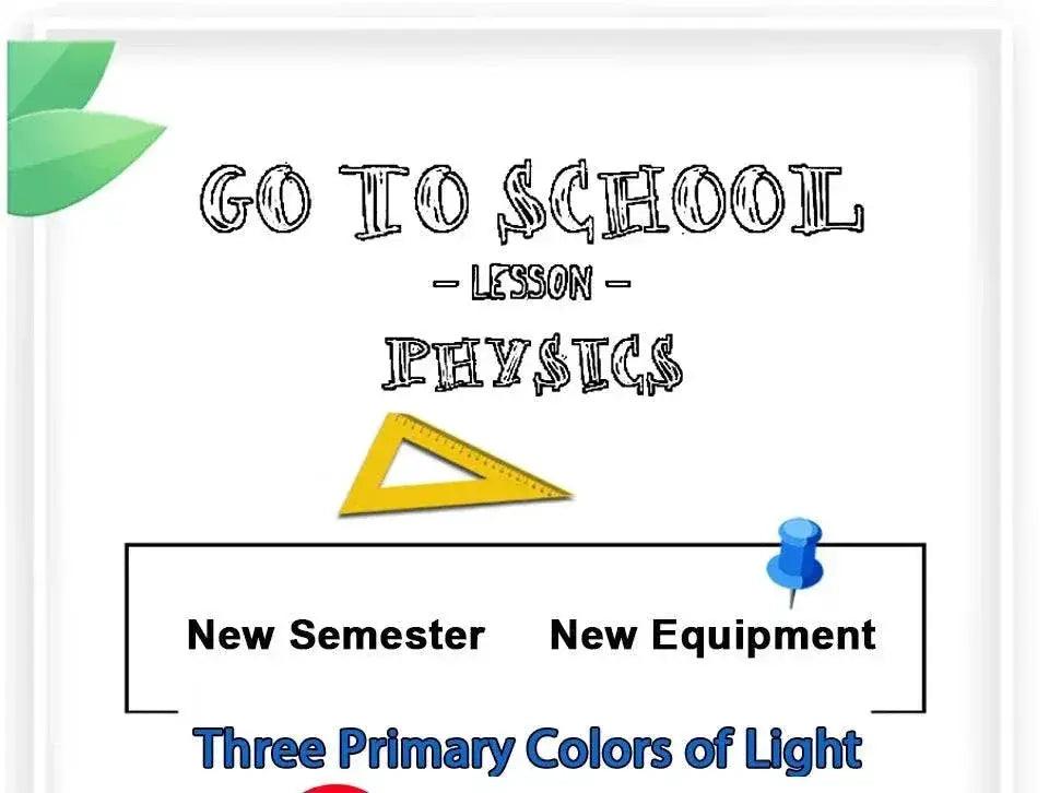  The Trichromal Experiment Of Light Physical Optics Experiment Teaching Demonstration School Student Experiment Equipment -  ToylandEU™