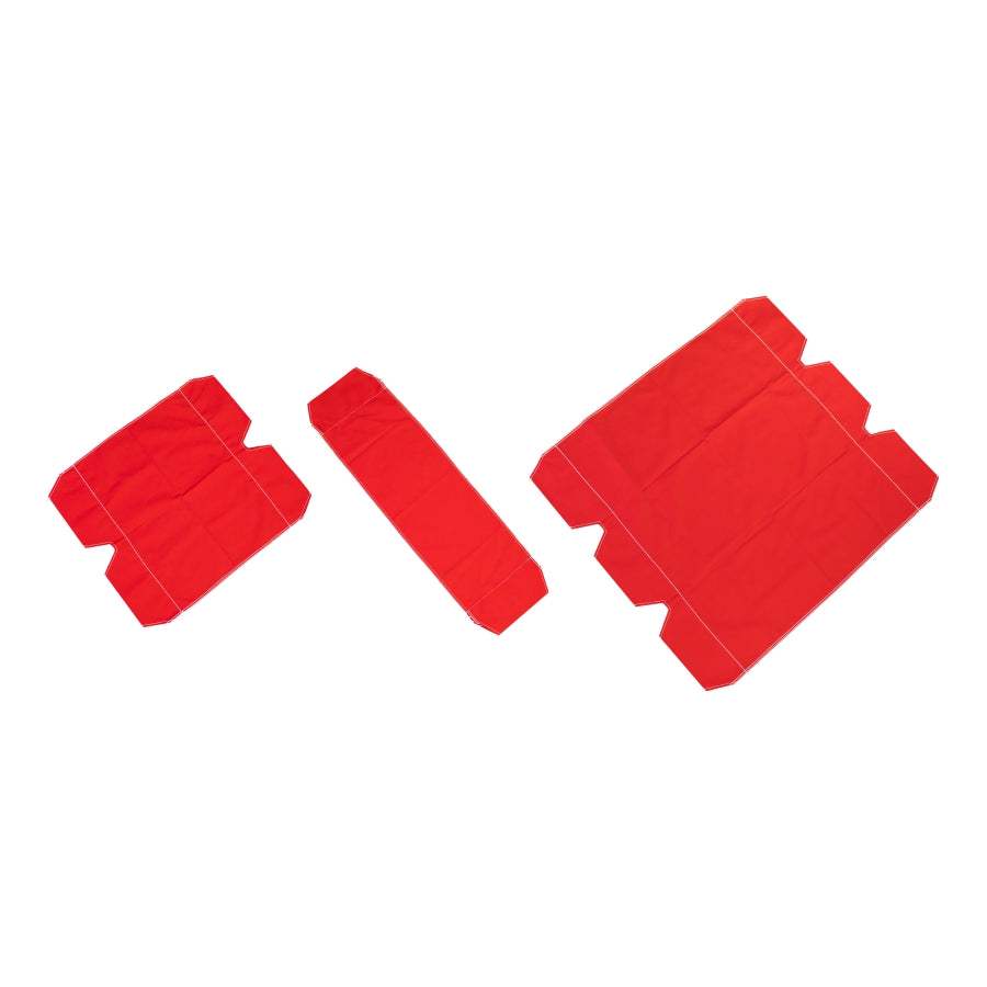 Accessory Kit | Red Blue Panels | Multicolor Led Bulbs | Modular Build Set