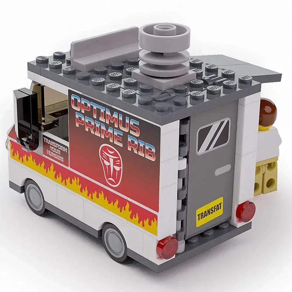 Optimus Prime Ribs Fully Equipped Food Truck Playset With Figure - ToylandEU