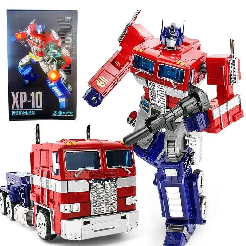 Optimus Prime Transforming Action Figure 32cm Transformer Robot Toy - ToylandEU