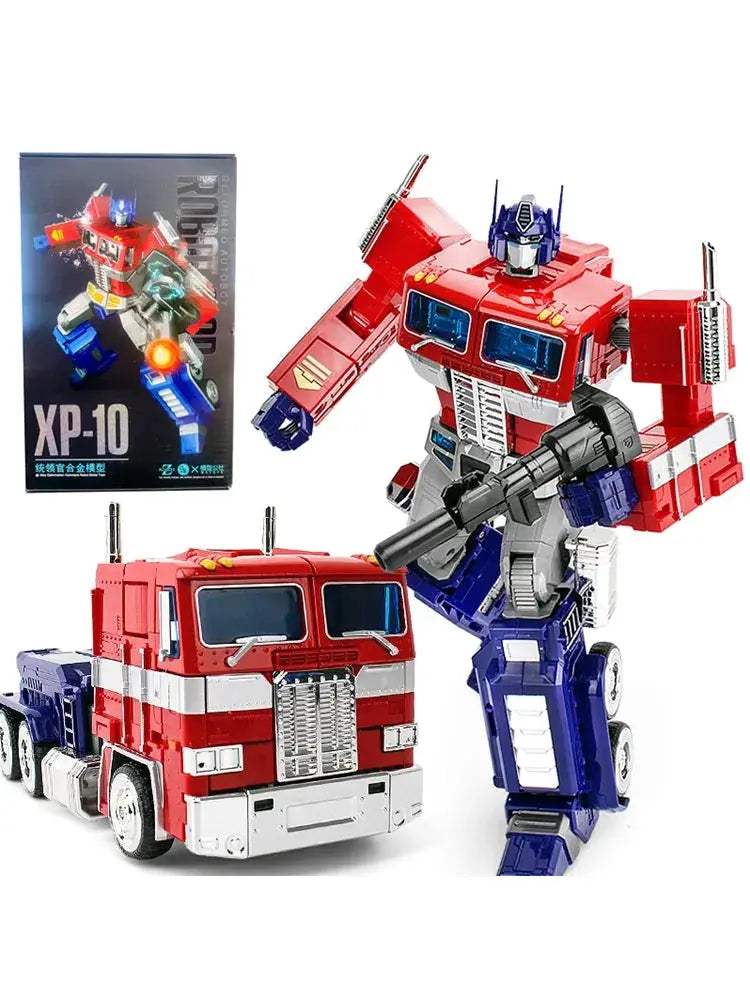 Optimus Prime Transforming Action Figure 32cm Transformer Robot Toy - ToylandEU