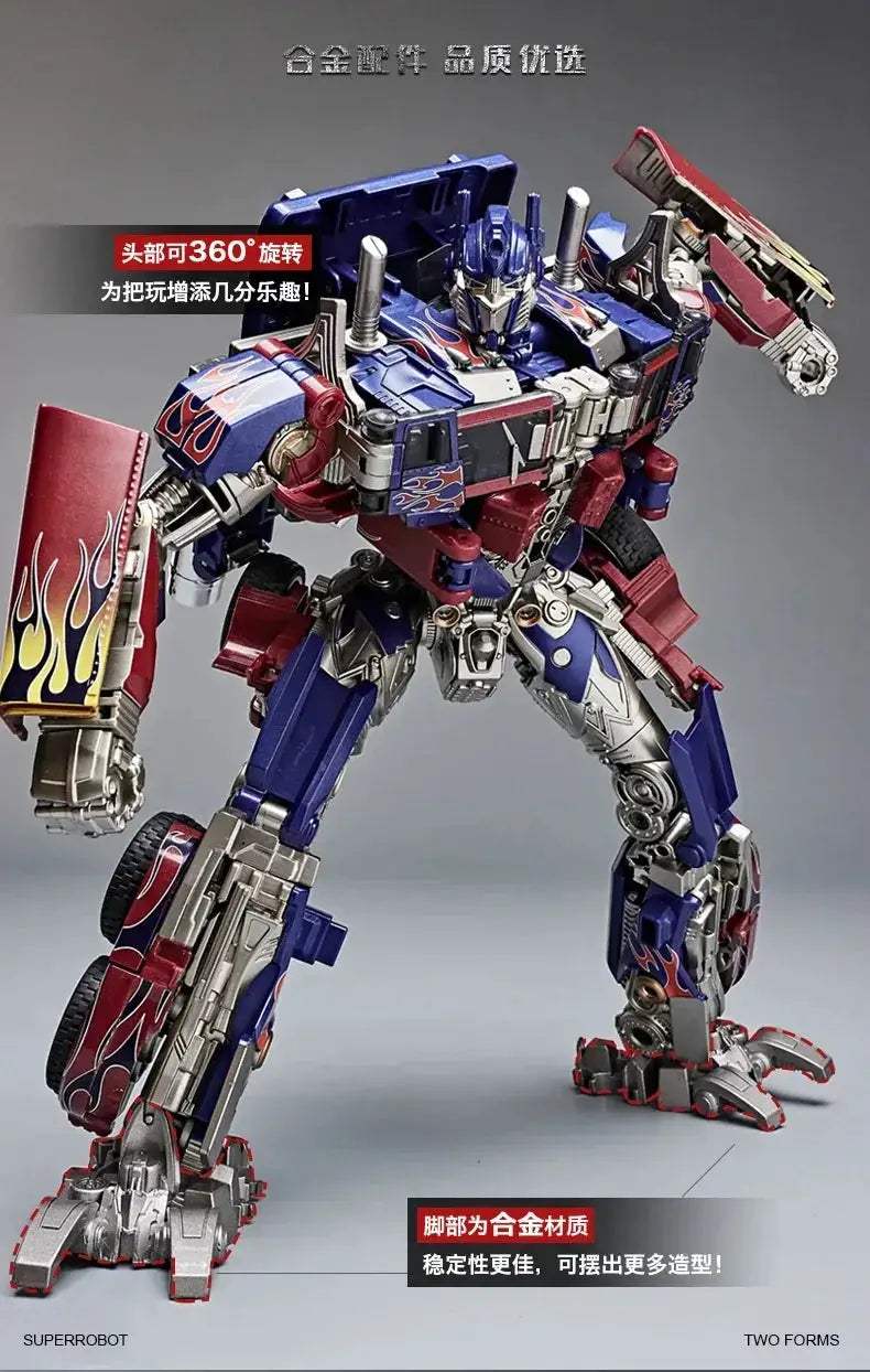Optimus Prime and Bumblebee Autobots Anime Figures, Transformation Robot Toys 30 CM - ToylandEU