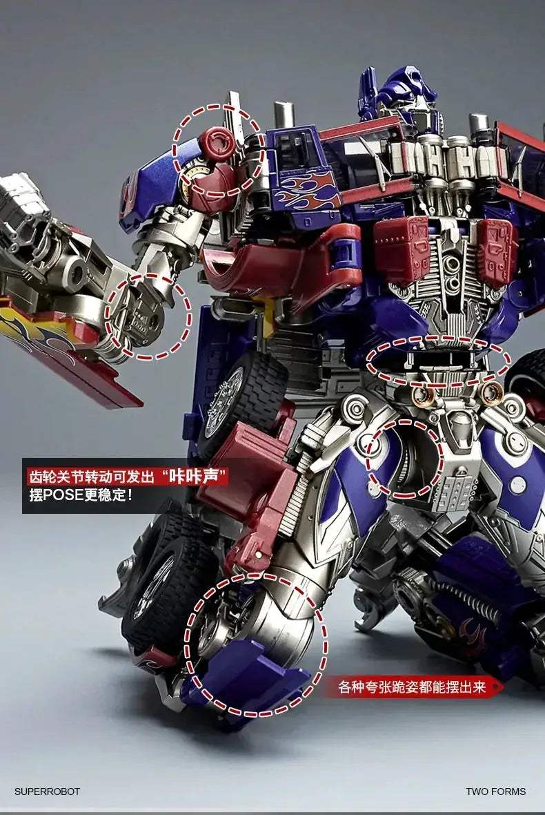 Optimus Prime and Bumblebee Autobots Anime Figures, Transformation Robot Toys 30 CM - ToylandEU