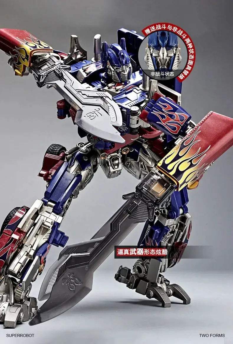 Optimus Prime and Bumblebee Autobots Anime Figures, Transformation Robot Toys 30 CM - ToylandEU