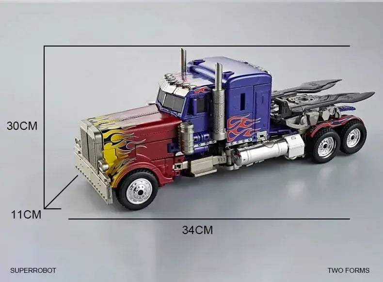 Optimus Prime and Bumblebee Autobots Anime Figures, Transformation Robot Toys 30 CM - ToylandEU