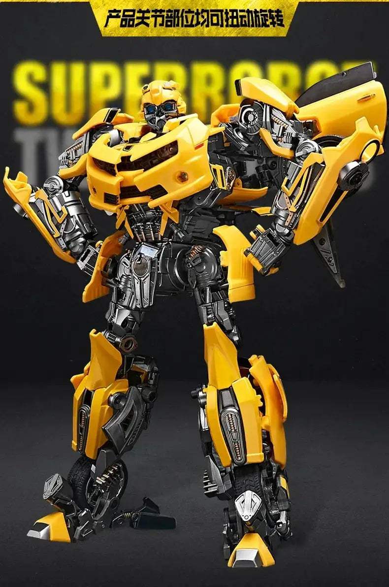 Optimus Prime and Bumblebee Autobots Anime Figures, Transformation Robot Toys 30 CM - ToylandEU
