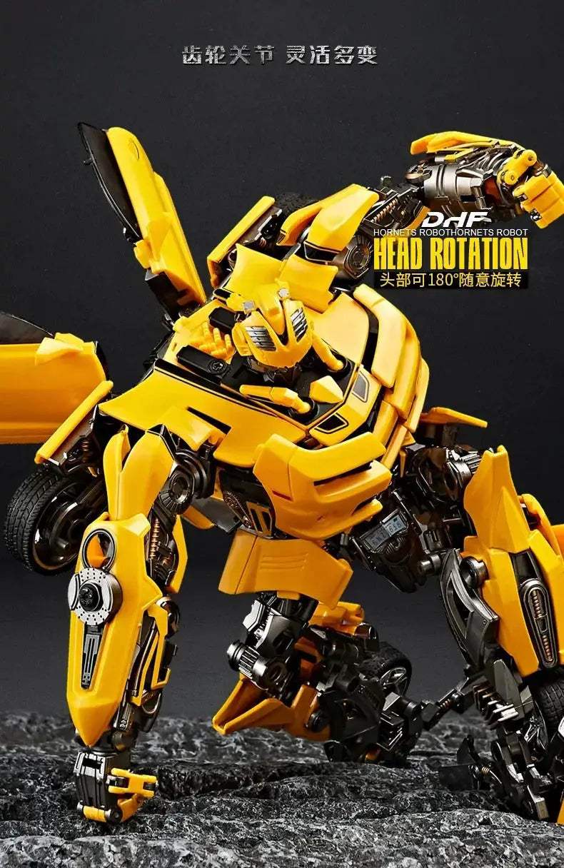 Optimus Prime and Bumblebee Autobots Anime Figures, Transformation Robot Toys 30 CM - ToylandEU