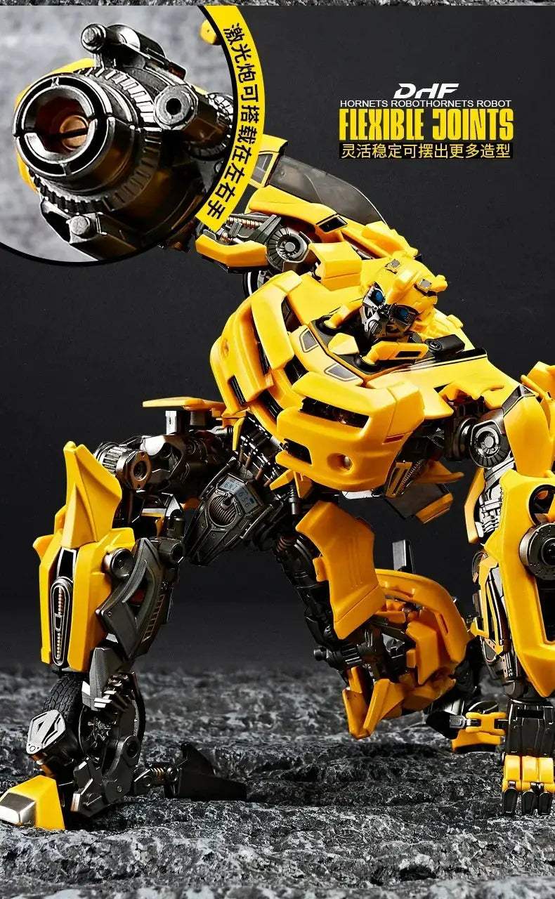Optimus Prime and Bumblebee Autobots Anime Figures, Transformation Robot Toys 30 CM - ToylandEU