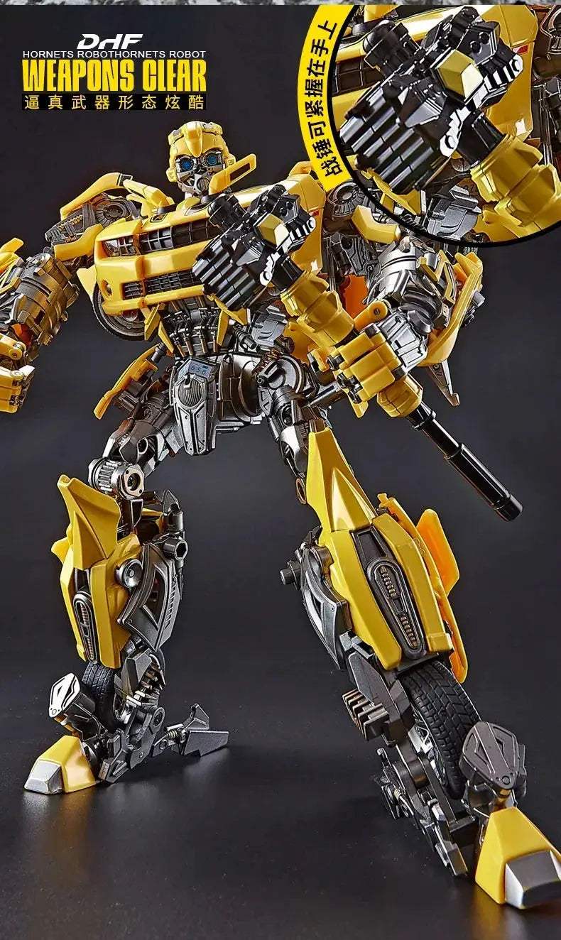 Optimus Prime and Bumblebee Autobots Anime Figures, Transformation Robot Toys 30 CM - ToylandEU