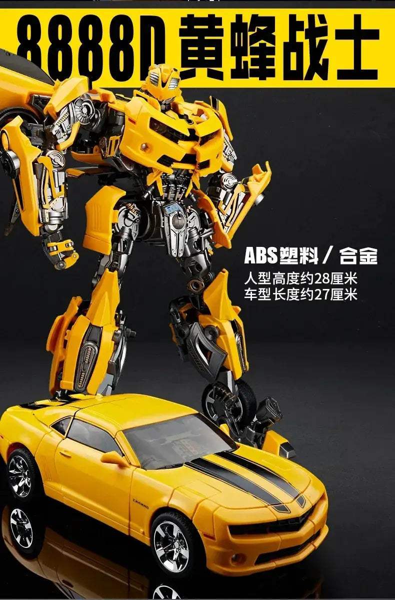 Optimus Prime and Bumblebee Autobots Anime Figures, Transformation Robot Toys 30 CM - ToylandEU