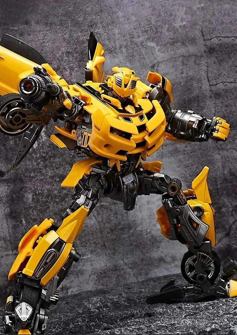 Optimus Prime and Bumblebee Autobots Anime Figures, Transformation Robot Toys 30 CM - ToylandEU