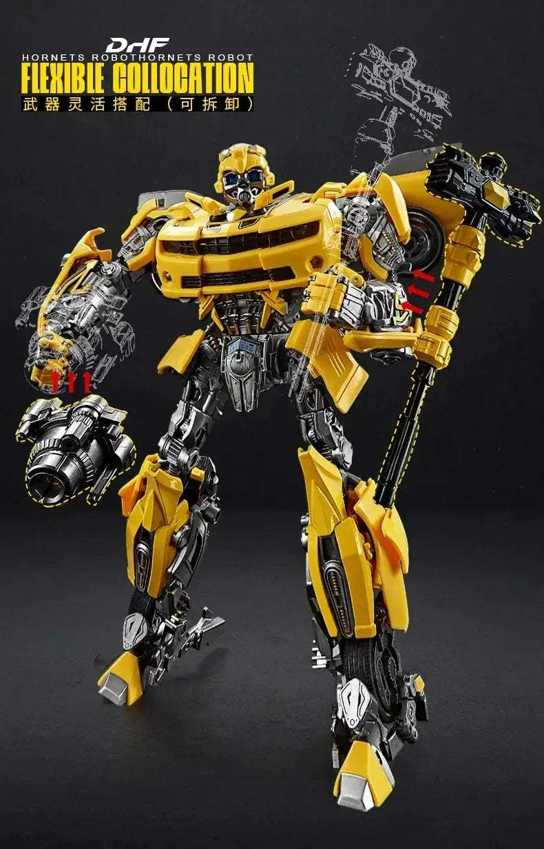 Optimus Prime and Bumblebee Autobots Anime Figures, Transformation Robot Toys 30 CM - ToylandEU