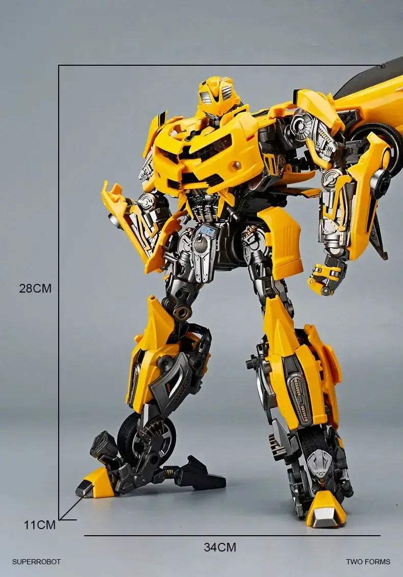 Optimus Prime and Bumblebee Autobots Anime Figures, Transformation Robot Toys 30 CM - ToylandEU
