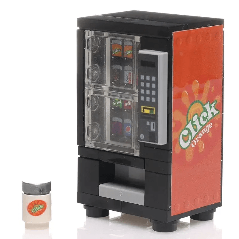 Lego Soda Vending Machine For City Displays With Custom Can - ToylandEU