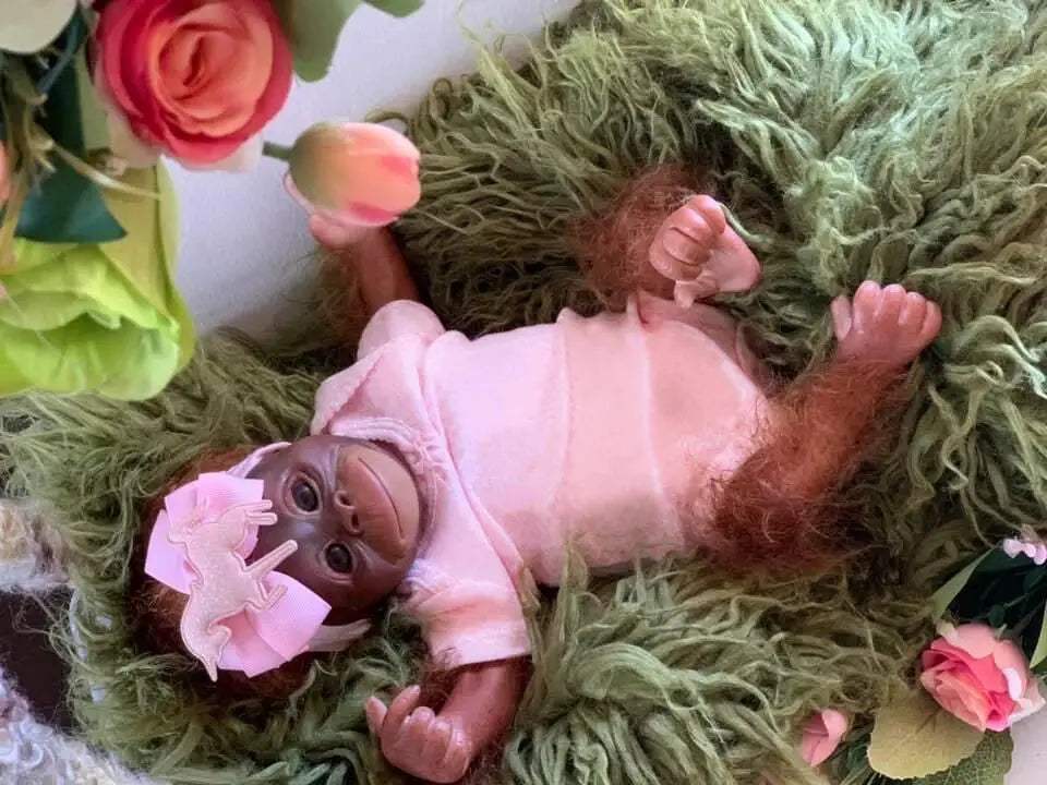  Orangutan Baby Plush Doll Lifelike Soft Touch Toy -  ToylandEU™