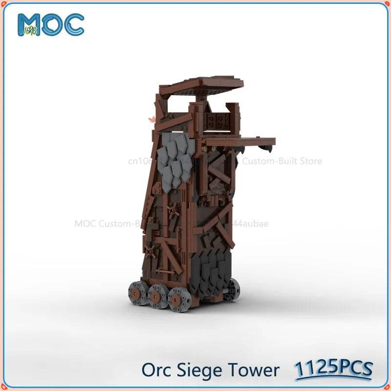 Orc Siege Tower Model MOC Building Blocks DIY Assemble 1125PCS Building Bricks MOC - ToylandEU