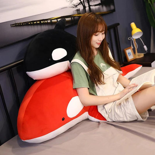 Orca Plush Toy | Large PP Cotton | Toylandeu™