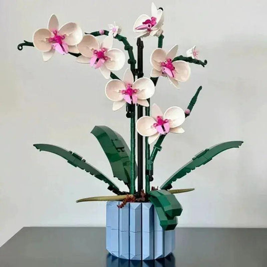  Orchid Building Blocks Bouquet Model CE Certified For Kids -  ToylandEU™