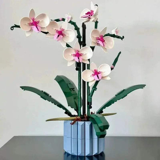  Orchid Building Blocks Bouquet Model CE Certified For Kids -  ToylandEU™
