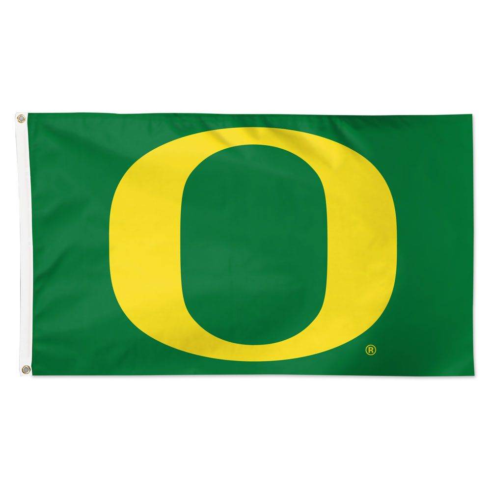 Oregon Ducks 3x5 Flag Brass Grommets Quad Stitched Ends - ToylandEU