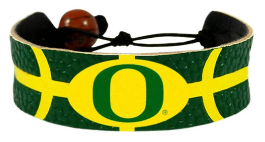  Oregon Ducks Basketball Leather Bracelet With Ceramic Bead -  ToylandEU™