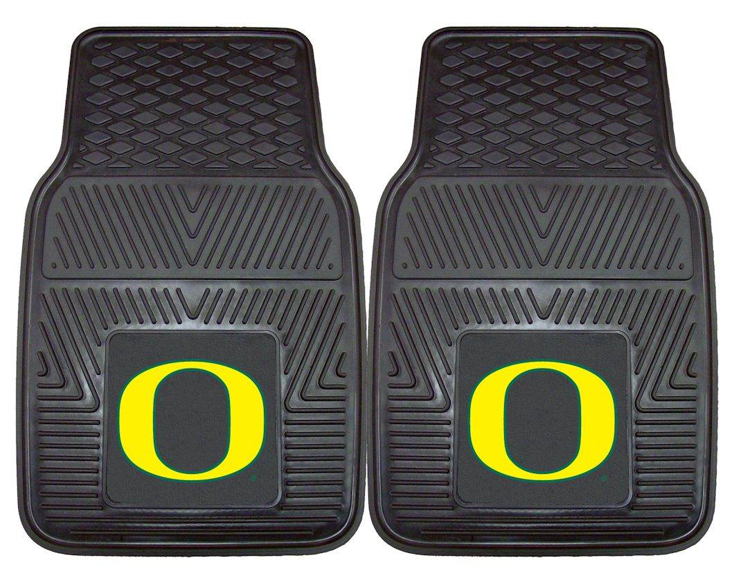 Oregon Ducks Car Mats Heavy Duty Two Piece Vinyl Set - ToylandEU