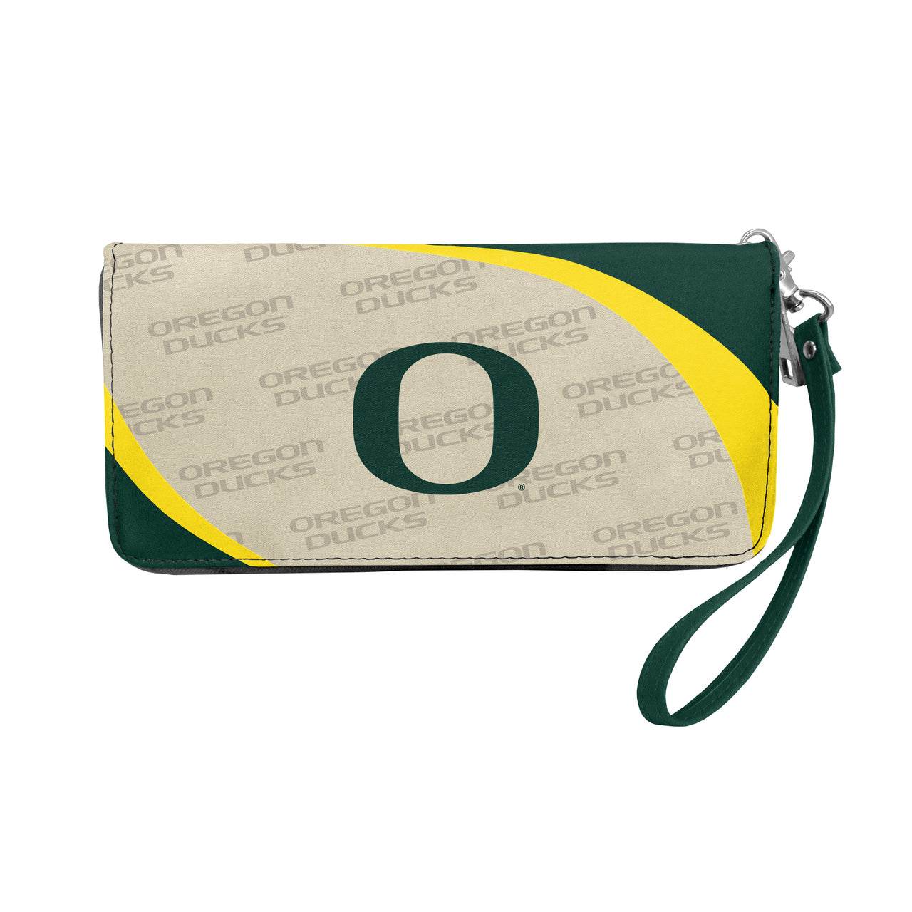 Oregon Ducks Curve Wallet Organizer With Detachable Wristlet - ToylandEU