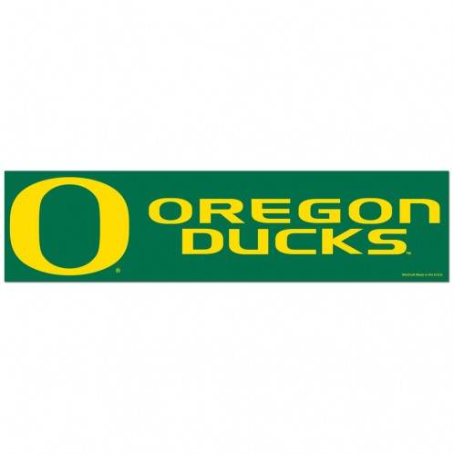 Oregon Ducks Decal 3x12 Bumper Strip Style Special Order - ToylandEU