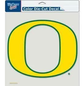  Oregon Ducks Decal 8x8 Die Cut Color -  ToylandEU™