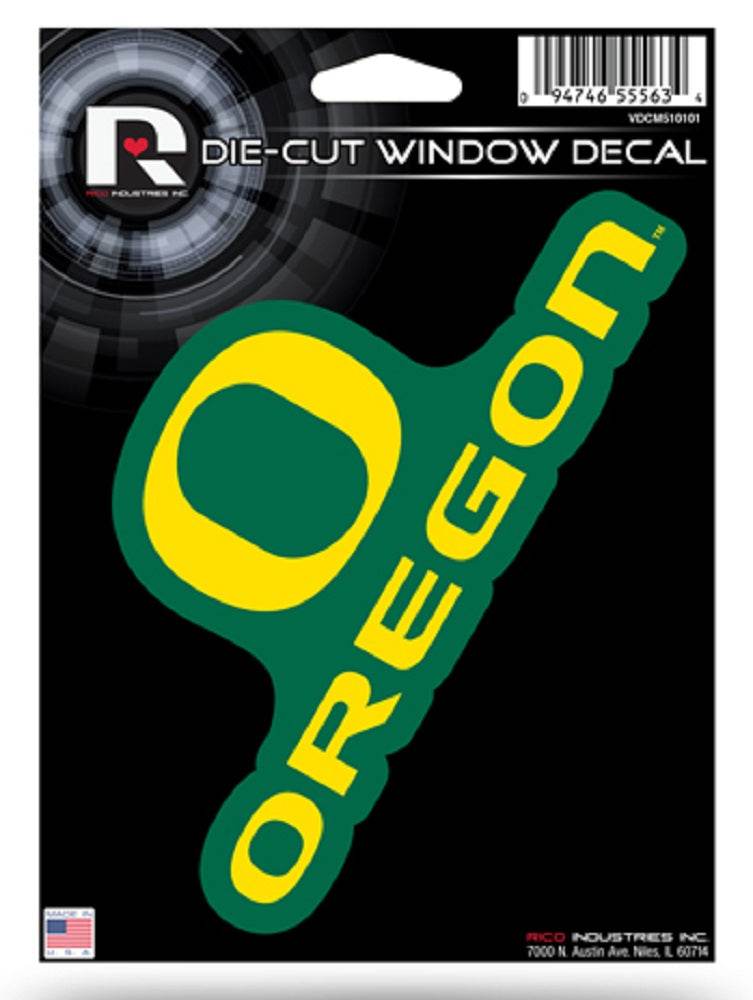 Oregon Ducks Die Cut Decal Medium Rico Special Order - ToylandEU