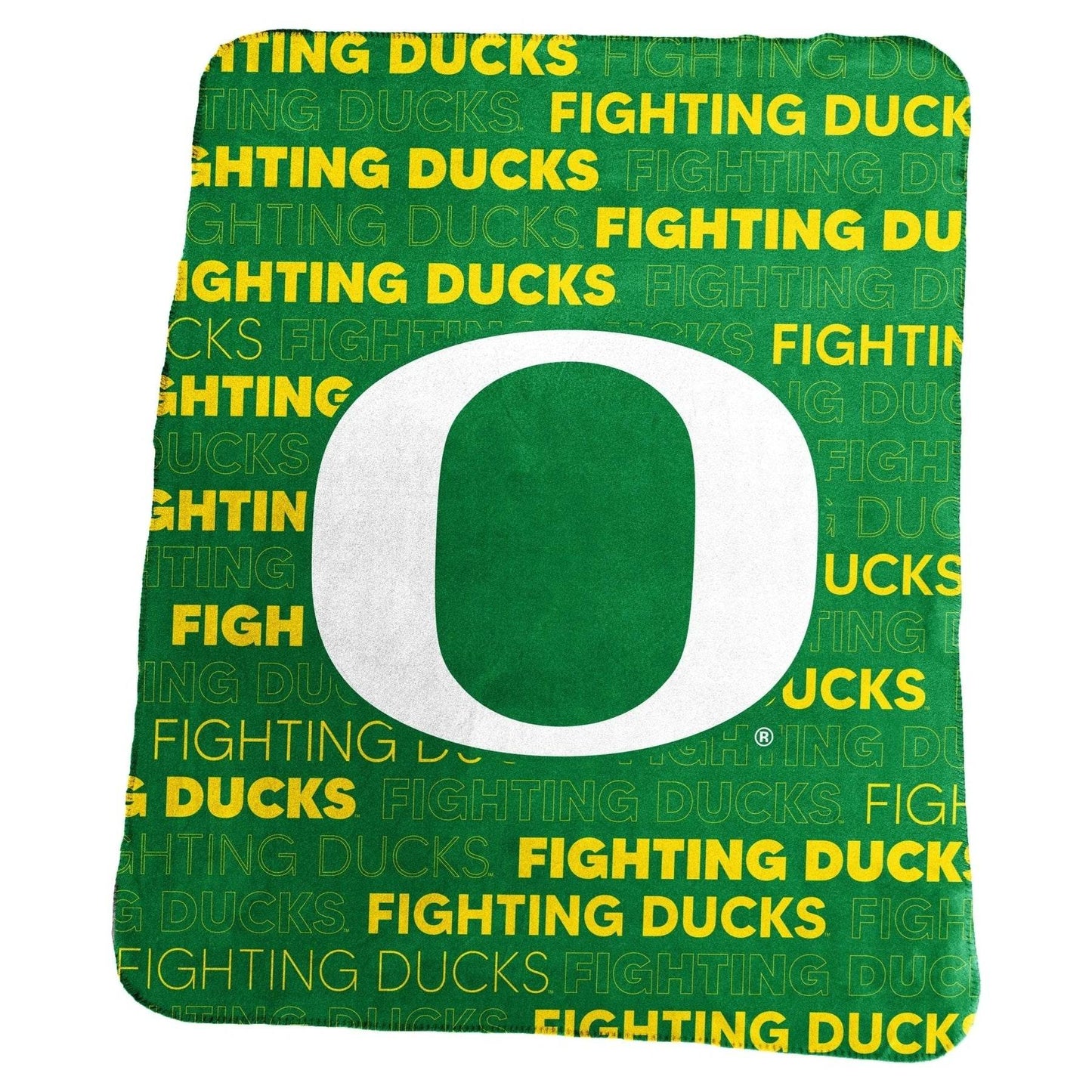 Oregon Ducks Fleece Throw 50x60 Blanket Classic Pride - ToylandEU