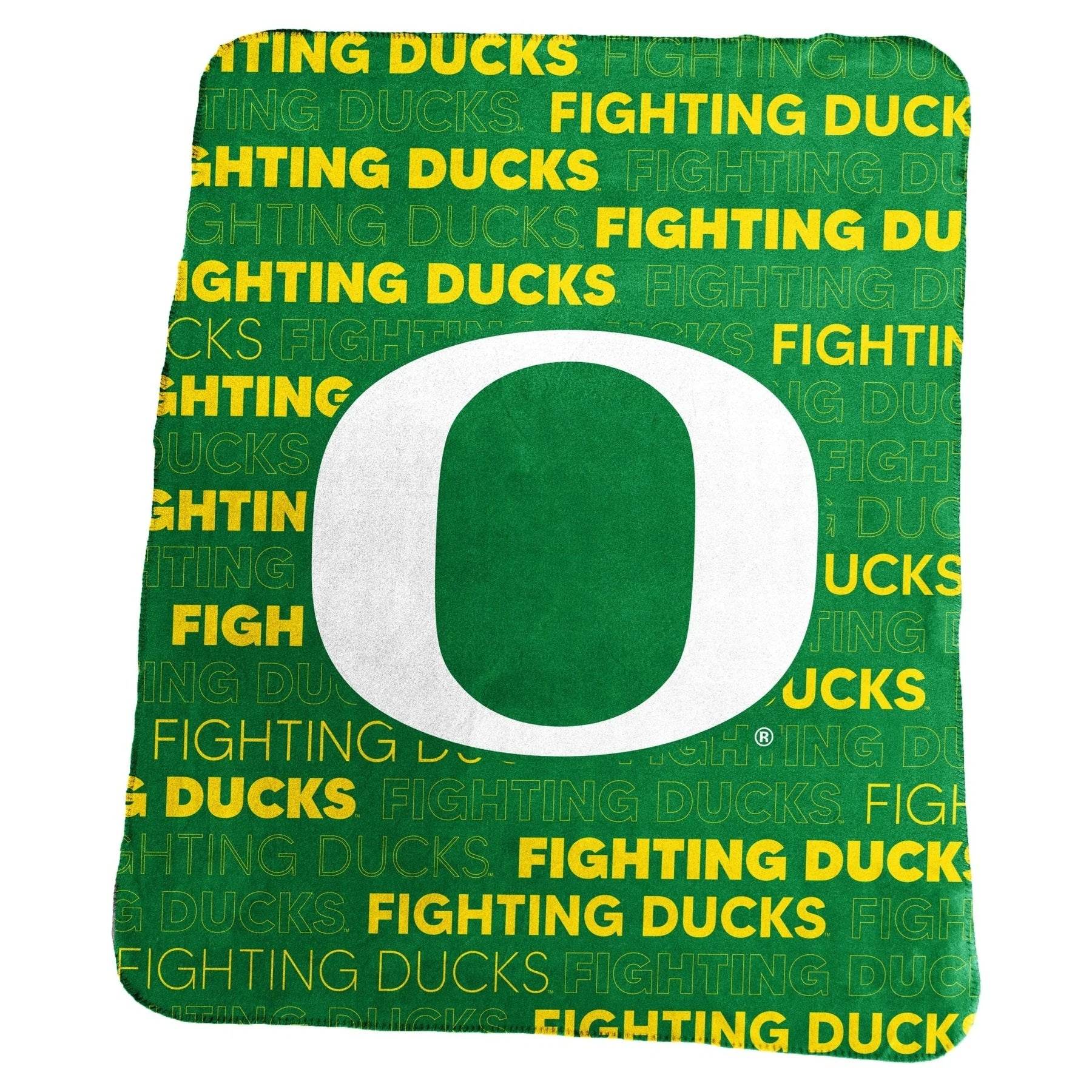 Oregon Ducks Fleece Throw 50x60 Blanket Classic Pride - ToylandEU