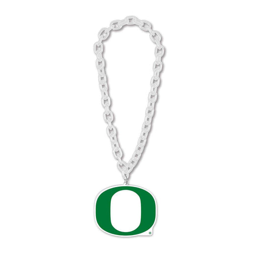 Oregon Ducks Foam Logo Necklace On 38 Inch Plastic Chain - ToylandEU