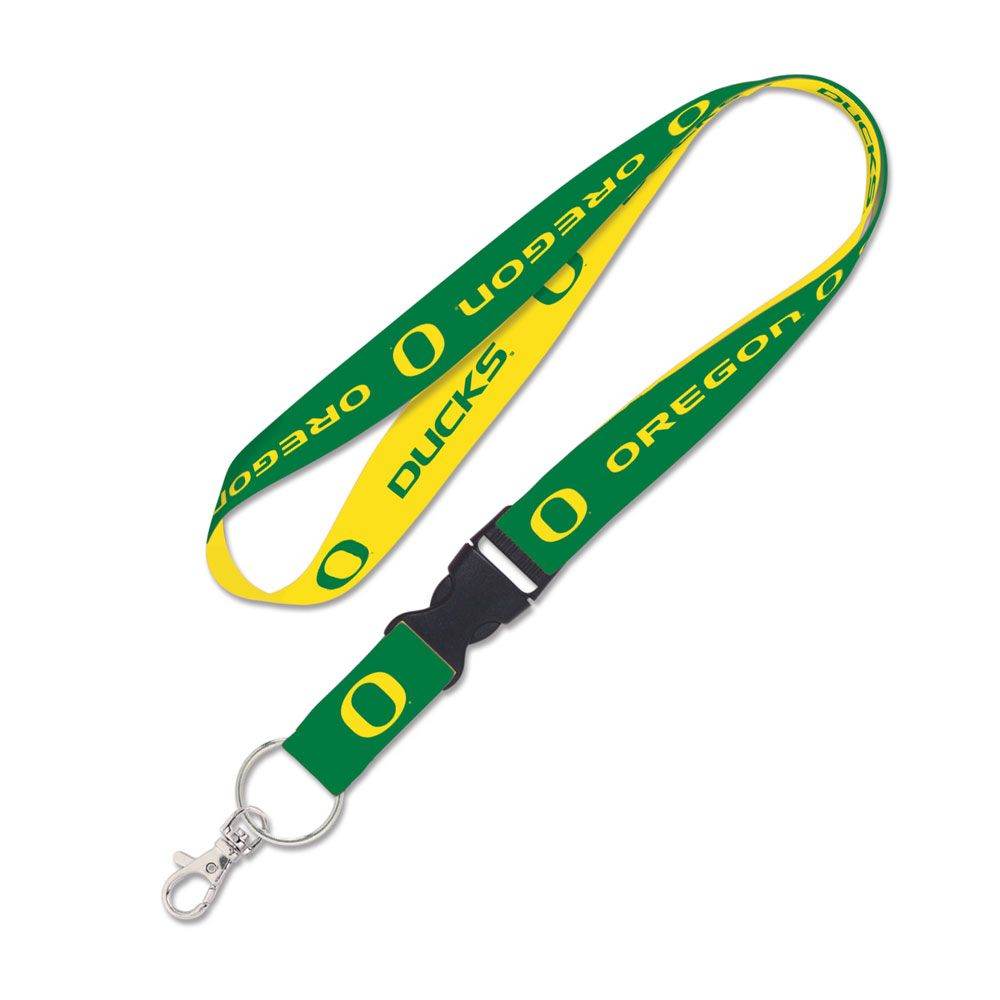 Oregon Ducks Lanyard With Detachable Buckle Wincraft - ToylandEU