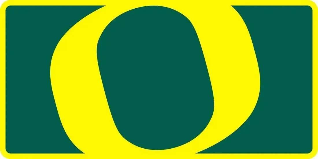  Oregon Ducks License Plate Acrylic Mega Style -  ToylandEU™