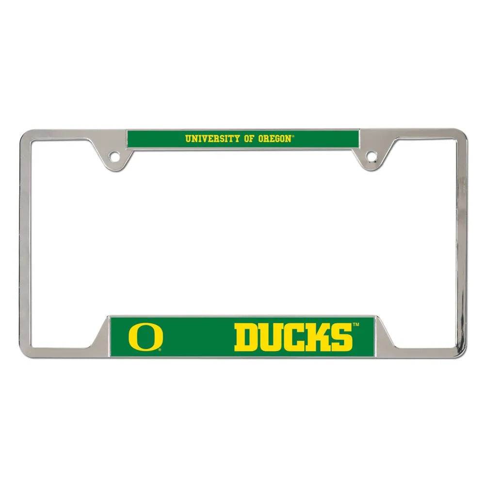 Oregon Ducks License Plate Frame Durable Aluminum Finish - ToylandEU